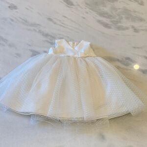 Us Angels white Baby Dress 18m